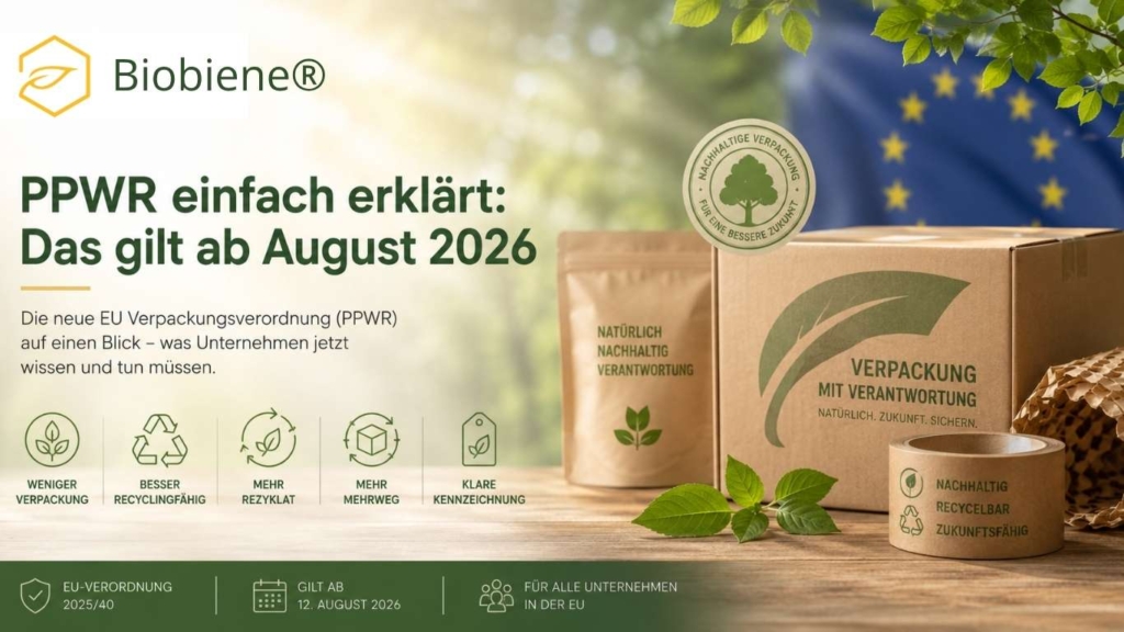 ppwr-biobiene-verpackung PPWR Verpackung von Biobiene