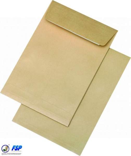 B5 Faltenversandtaschen braun Falte 32 mm Kuvert Briefumschläge 1000 St 