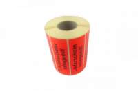 Versandetiketten Hinweisetikett "Lieferschein inliegend" 37x115mm (Rolle á 1000 Stk. Etiketten) Versandetiketten Hinweisetikett "Lieferschein inliegend" 37x115mm (Rolle á 1000 Stk. Etiketten)