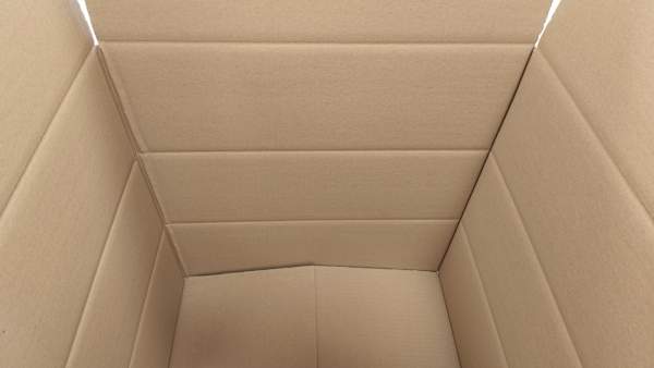 Faltkarton 500x500x850 mm 2-wellig EB 610g/m2 Braun - Palette: 220 Stück