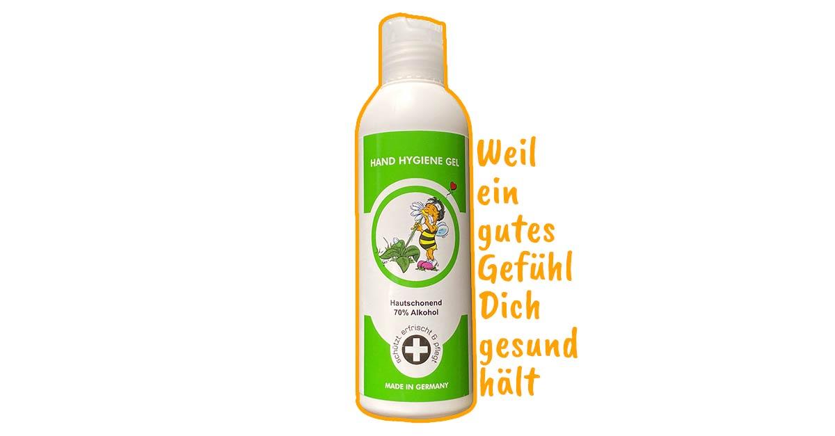 Hygiene Hand-Gel für Unterwqegs