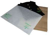 Versandverpackung für Textilien aus 100% Papier - Schutzhülle und Versandtasche
