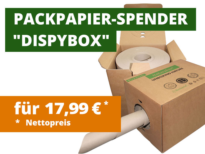Dispybox - die nachhaltige Versandverpackung