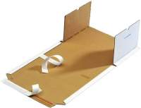 Buchverpackung weiß Buchverpackung weiß