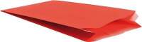 Faltenbeutel Kraftpapier 60g 120x45x200mm rot Faltenbeutel Kraftpapier 60g 120x45x200mm rot