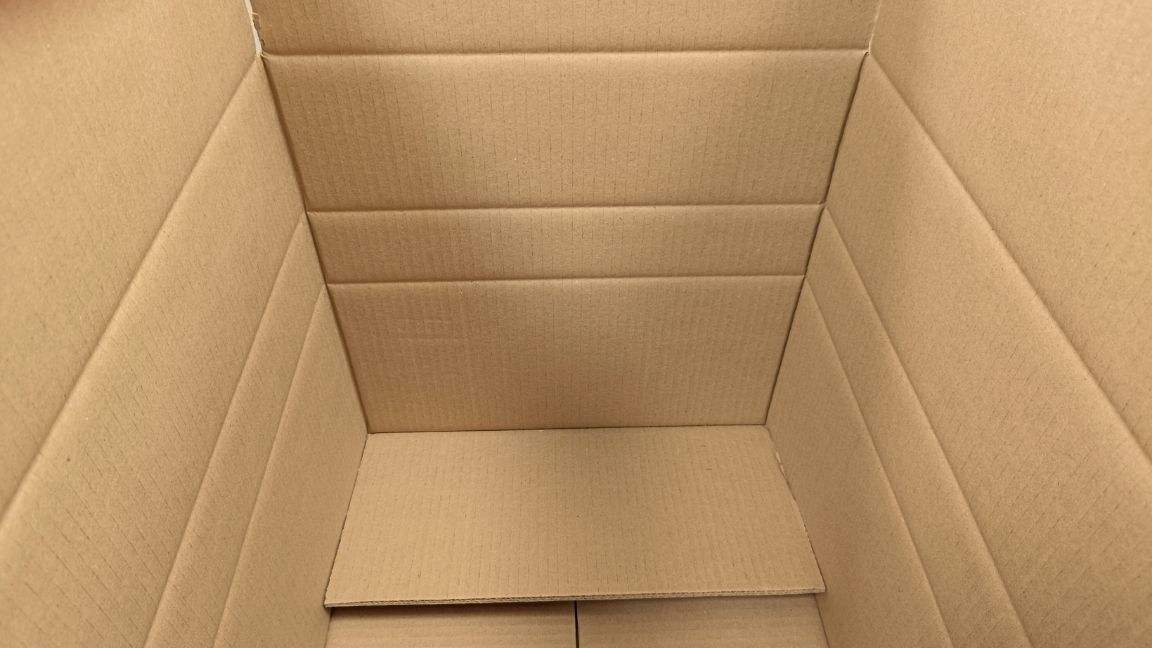 Faltkarton 800x250x150mm 1-wellig Dickwelle braun