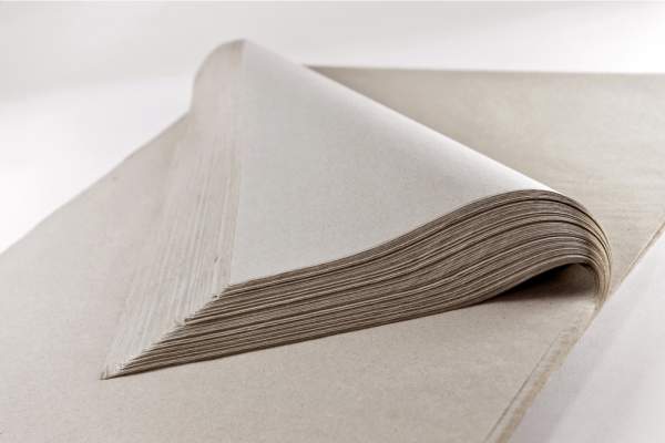 Seidenpapier Hellgrau 1/2 Bogen 50 x 75 cm 10 kg