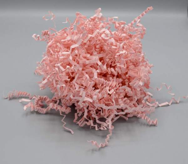 Farbige Plastikfreie Polstermaterial Wolle aus Papier Pink