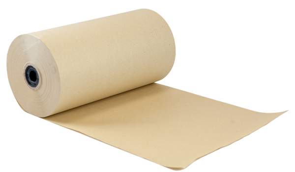 Schrenzpapier Packpapier Rolle 37,5 cm 450m 11,8 kg grau ohne Hülse Spenderrolle