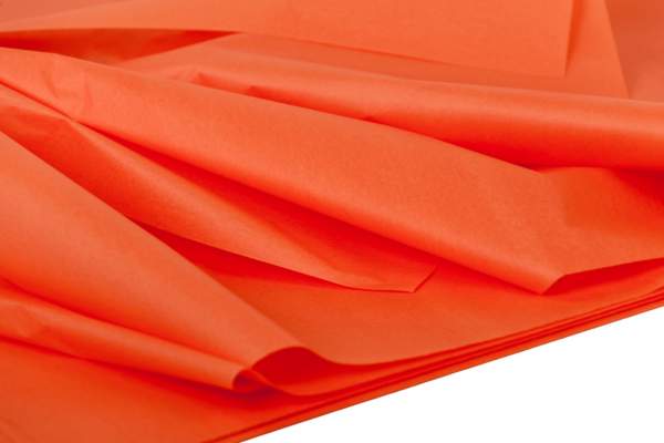 Seidenpackpapier Orange