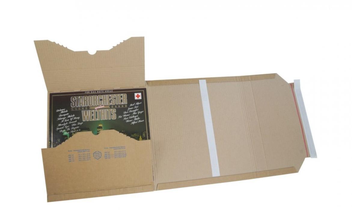 Karton Umschläge weiß DIN A4 Buchkarton Maxibrief Versandtaschen HK 50 St 