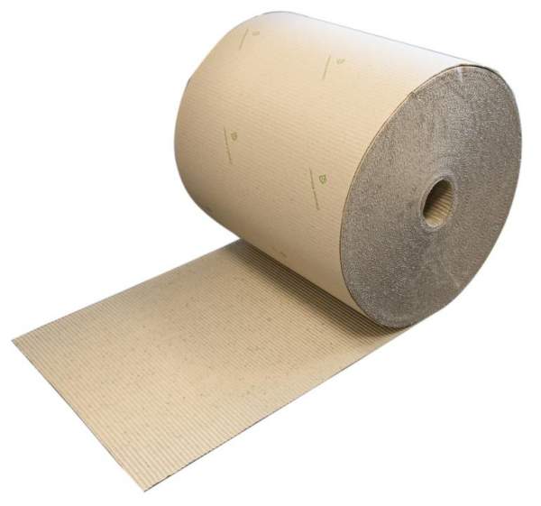 Wellpappe 100 cm x 100 m Polstermaterial  Wellpappe auf Rolle Rollenwellpappe 