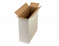 Verpackungsmaterial Kartons weiß einwellig