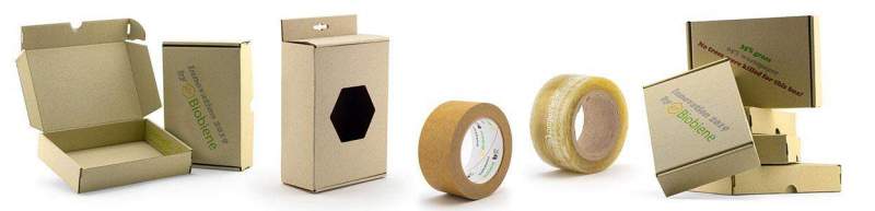 Verpackungsmaterial Nr.1: Naturebox® Graspapier-Verpackungen