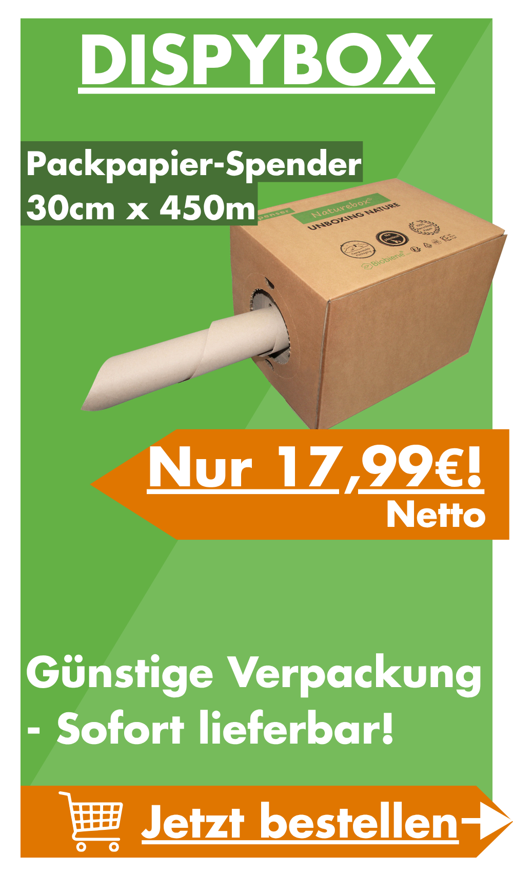 Packpapier zum kleinen Preis