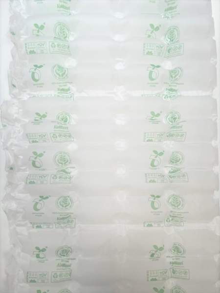 Biobiene®: EN 13432 heimkompostierbare Luftkissenmatte 
