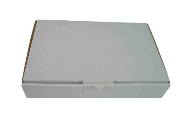 Maxibriefkarton (MB2A-W) 240x160x45mm einwellig Weiß
